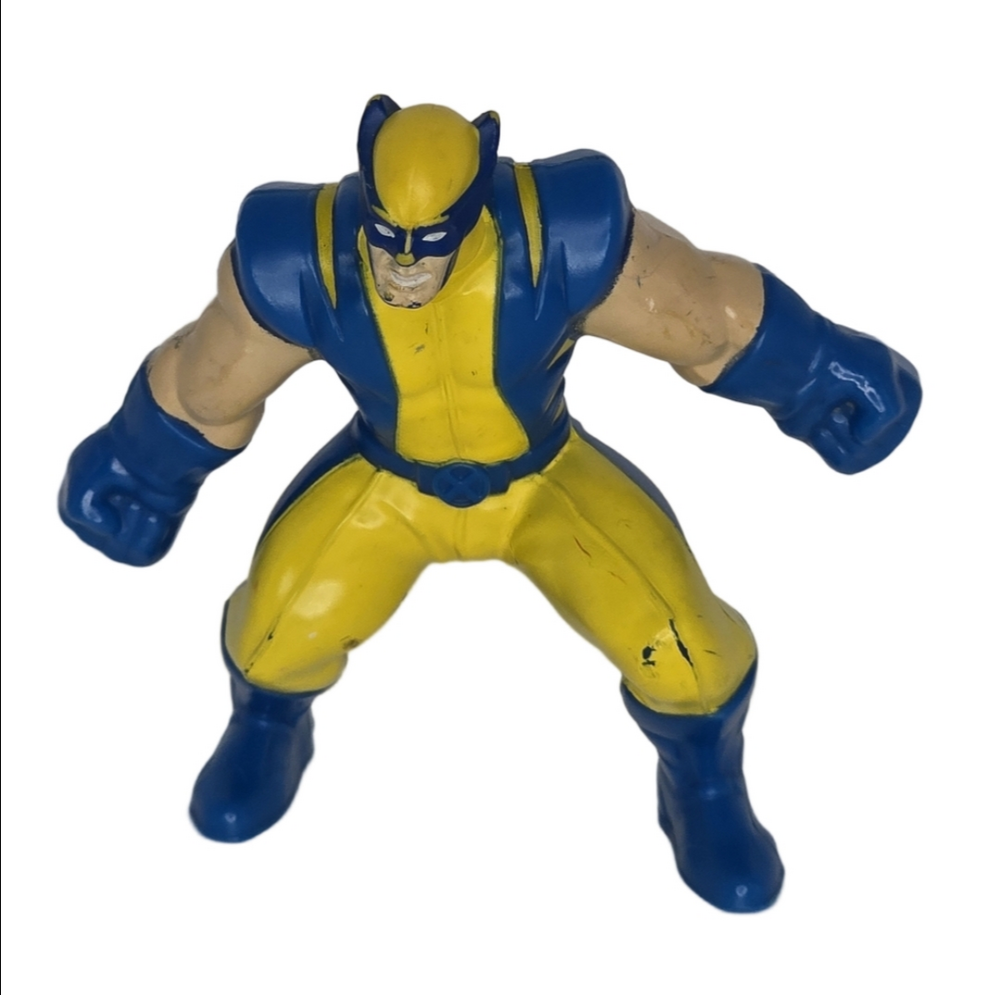 Vintage Wolverine X-Men Marvel Comics Action Figure 3.75" Superhero McDonalds